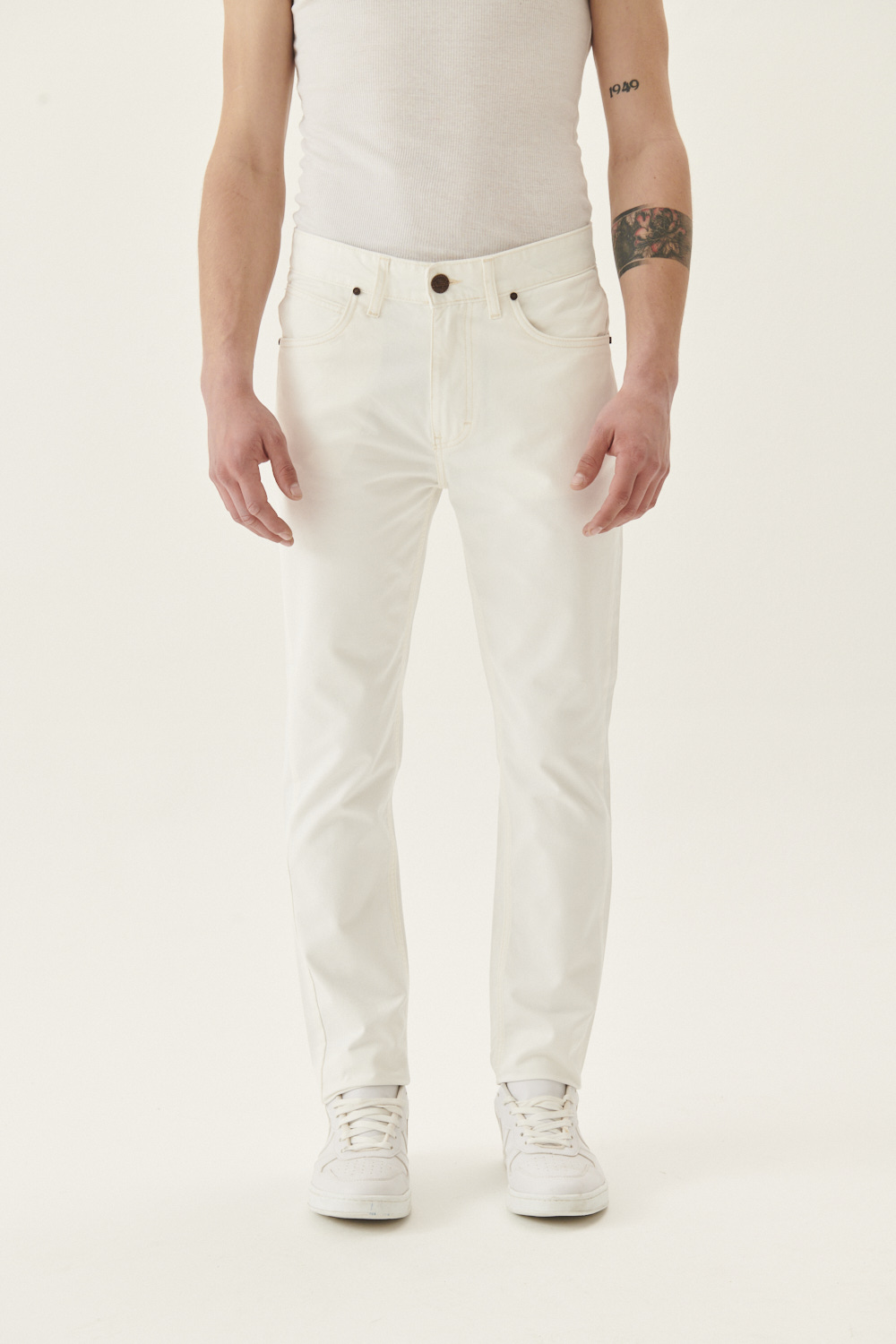 Pantalon Larston White